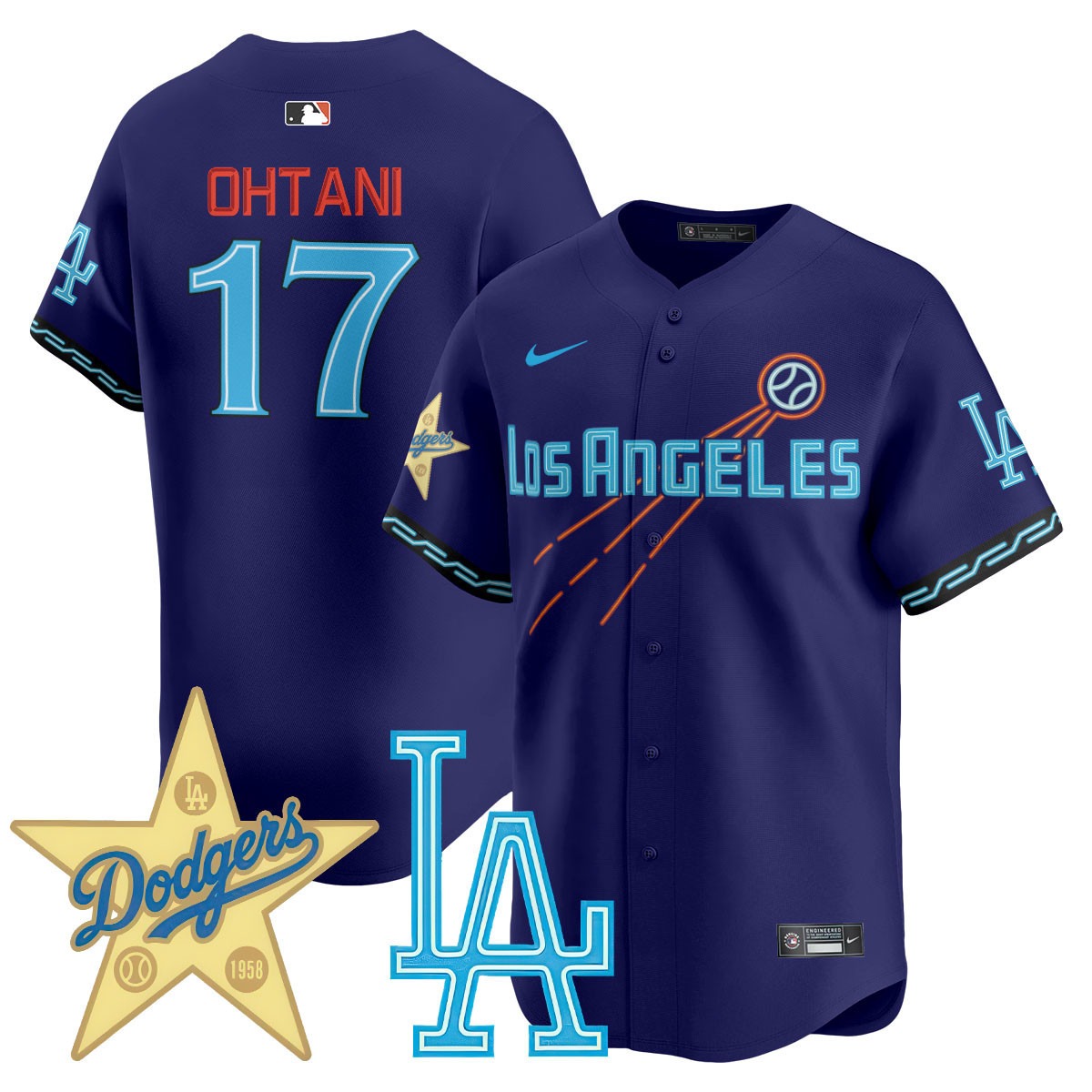 Los Angeles Dodgers City Connect Concept Jersey - All Stitched - Limited Jersey | MLB Jersey Los Angeles Dodgers City Connect Concept Jersey - All Stitched - Limited Jersey | MLB Jersey