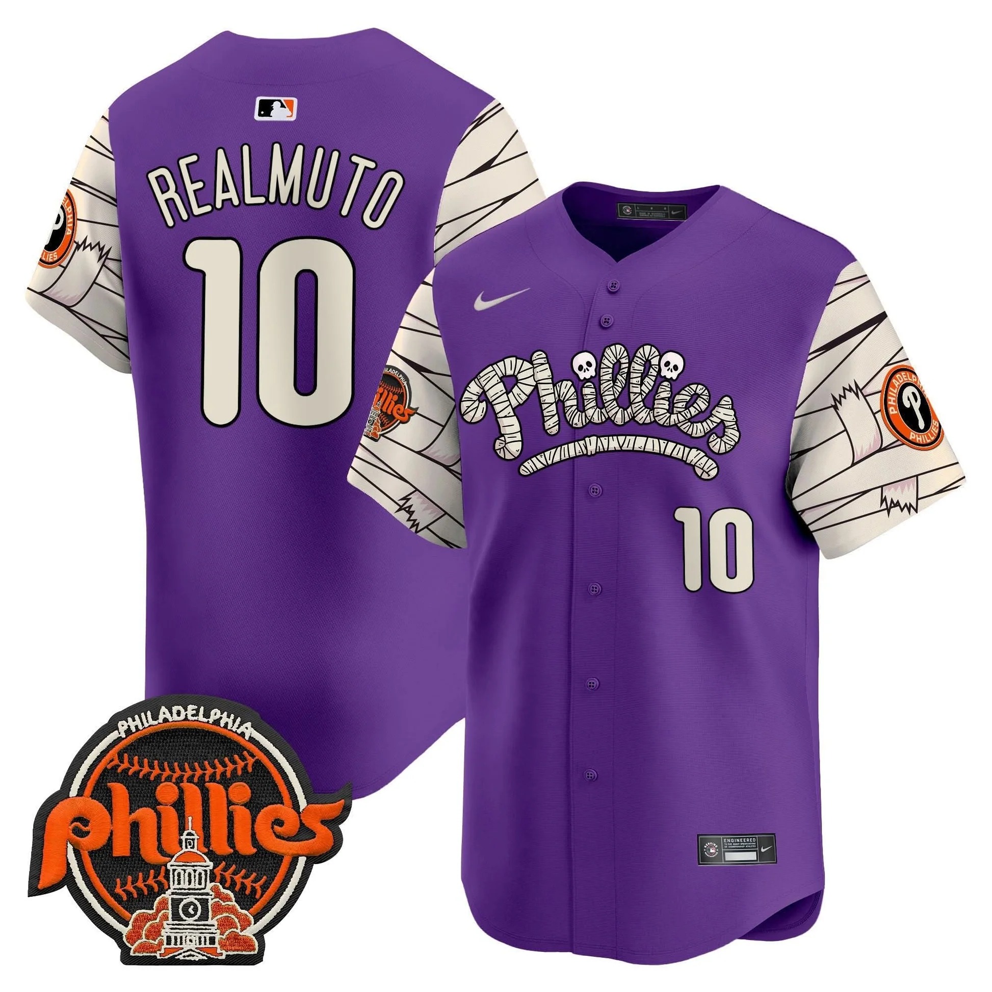 Phillies Halloween Vapor Premier Limited Jersey V2 - All Stitched - Limited Jersey | MLB Jersey Phillies Halloween Vapor Premier Limited Jersey V2 - All Stitched - Limited Jersey | MLB Jersey