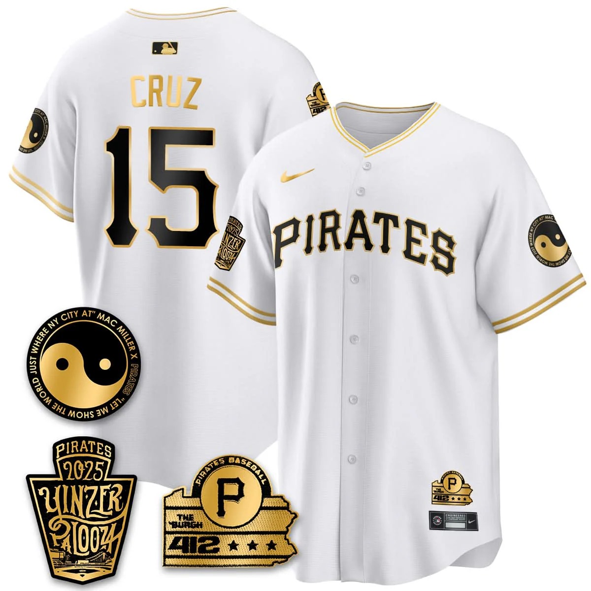 Pittsburgh Pirates Yinzerpalooza 2025 Limited Jersey - All Stitched - Limited Jersey | MLB Jersey Pittsburgh Pirates Yinzerpalooza 2025 Limited Jersey - All Stitched - Limited Jersey | MLB Jersey