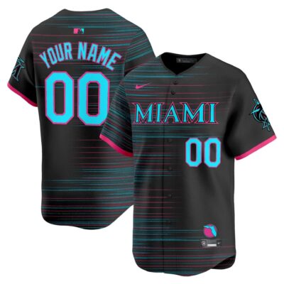 Miami Marlins 2025  Vapor Premier Limited Custom Jersey - All Stitched - Limited Jersey | MLB Jersey