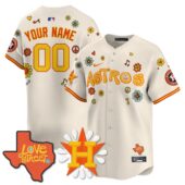 Houston Astros _Love Street_ Limited Custom Jersey - All Stitched - Limited Jersey | MLB Jersey