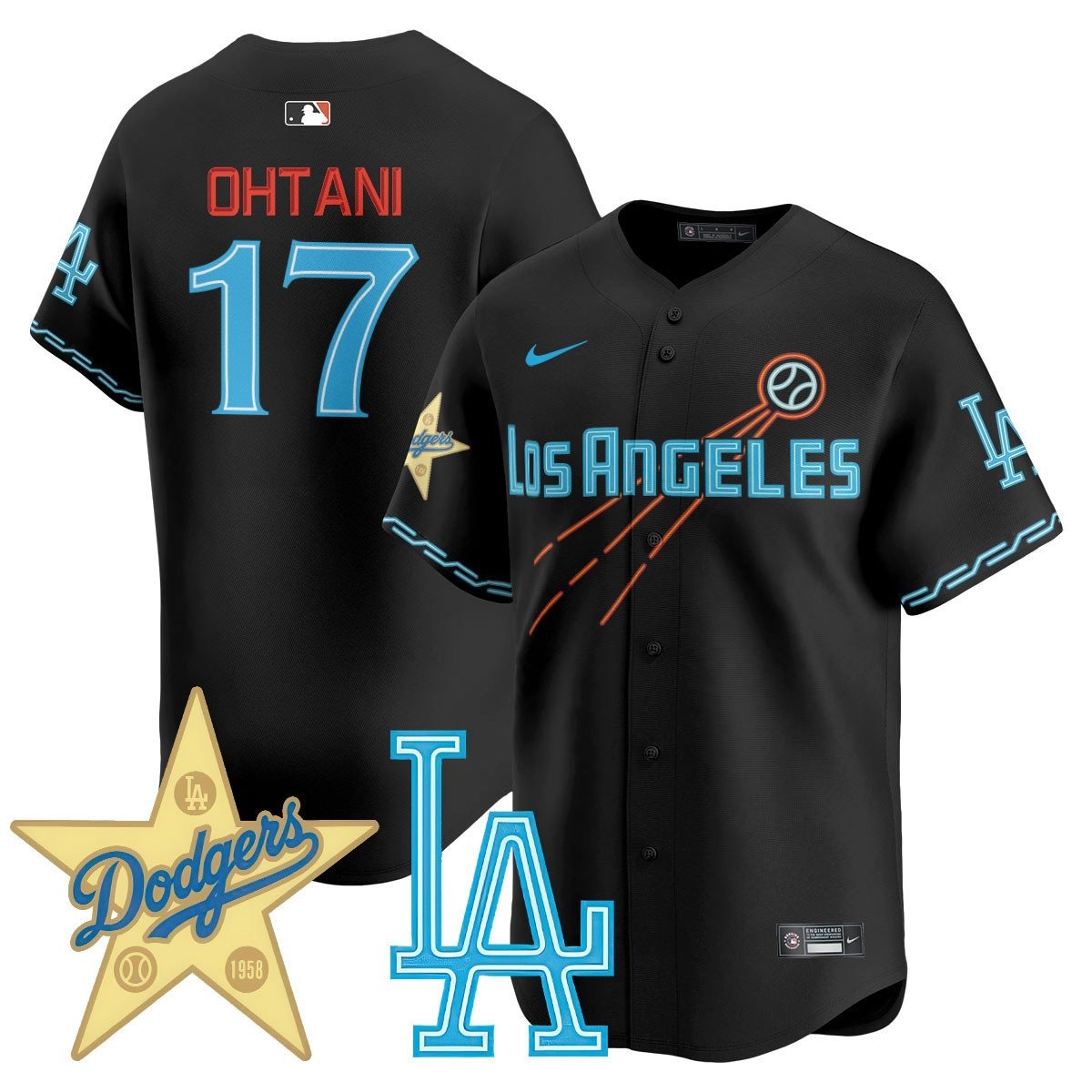 Los Angeles Dodgers City Connect Concept Jersey - All Stitched - Limited Jersey | MLB Jersey Los Angeles Dodgers City Connect Concept Jersey - All Stitched - Limited Jersey | MLB Jersey