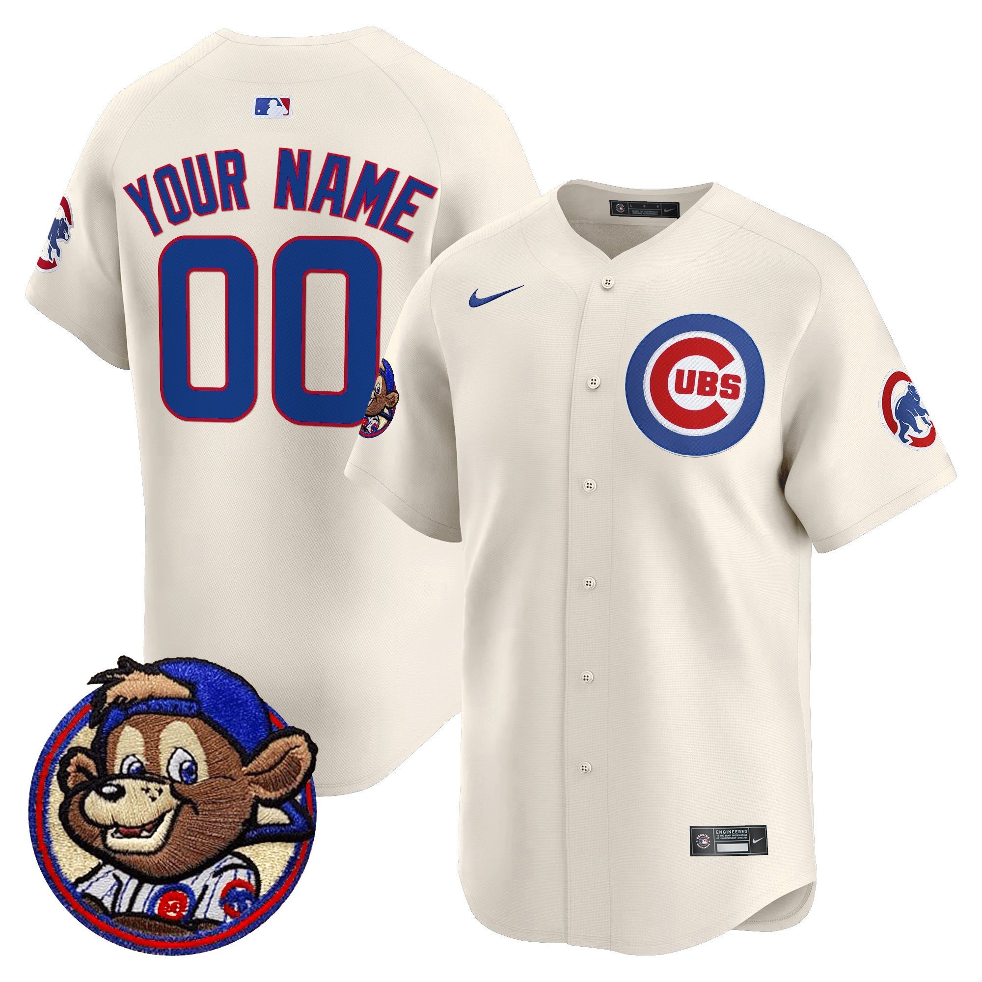 Chicago Cubs Clark Patch Vapor Premier Limited Custom Jersey - All Stitched - Limited Jersey | MLB Jersey Chicago Cubs Clark Patch Vapor Premier Limited Custom Jersey - All Stitched - Limited Jersey | MLB Jersey