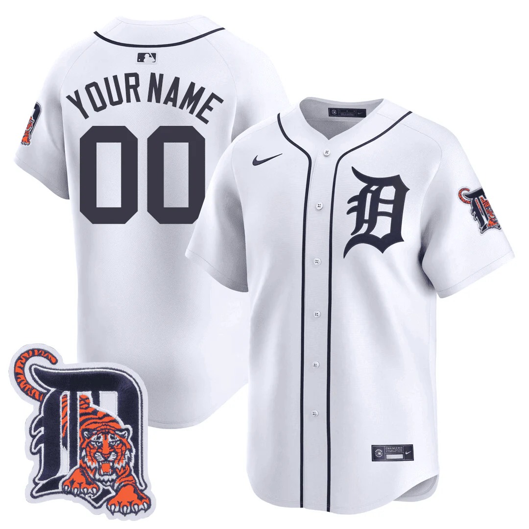 Detroit Tigers Custom Jersey All Stitched - Limited Jersey | MLB Jersey Detroit Tigers Custom Jersey All Stitched - Limited Jersey | MLB Jersey