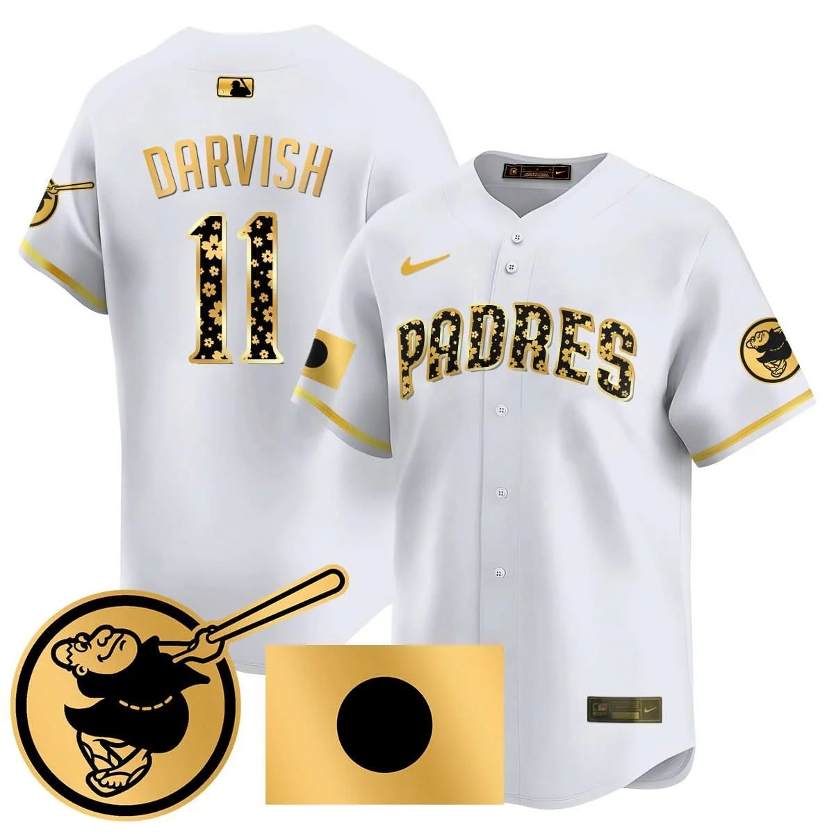 San Diego Padres Japanese Heritage Jersey - All Stitched - Limited Jersey | MLB Jersey San Diego Padres Japanese Heritage Jersey - All Stitched - Limited Jersey | MLB Jersey