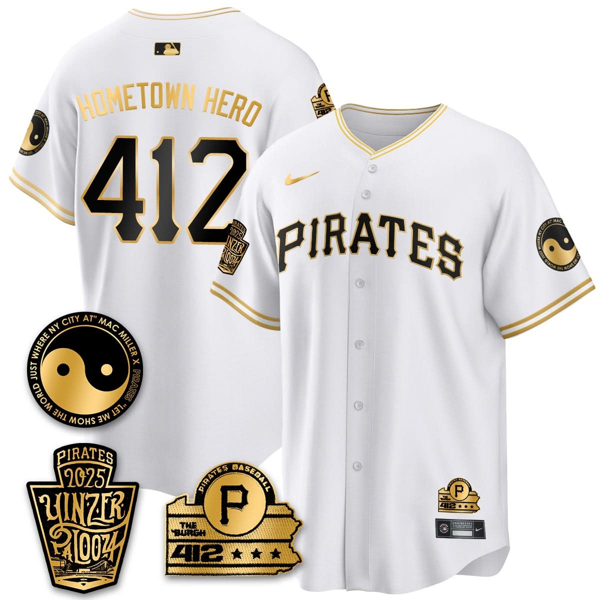 Pittsburgh Pirates Yinzerpalooza 2025 Limited Jersey - All Stitched - Limited Jersey | MLB Jersey Pittsburgh Pirates Yinzerpalooza 2025 Limited Jersey - All Stitched - Limited Jersey | MLB Jersey