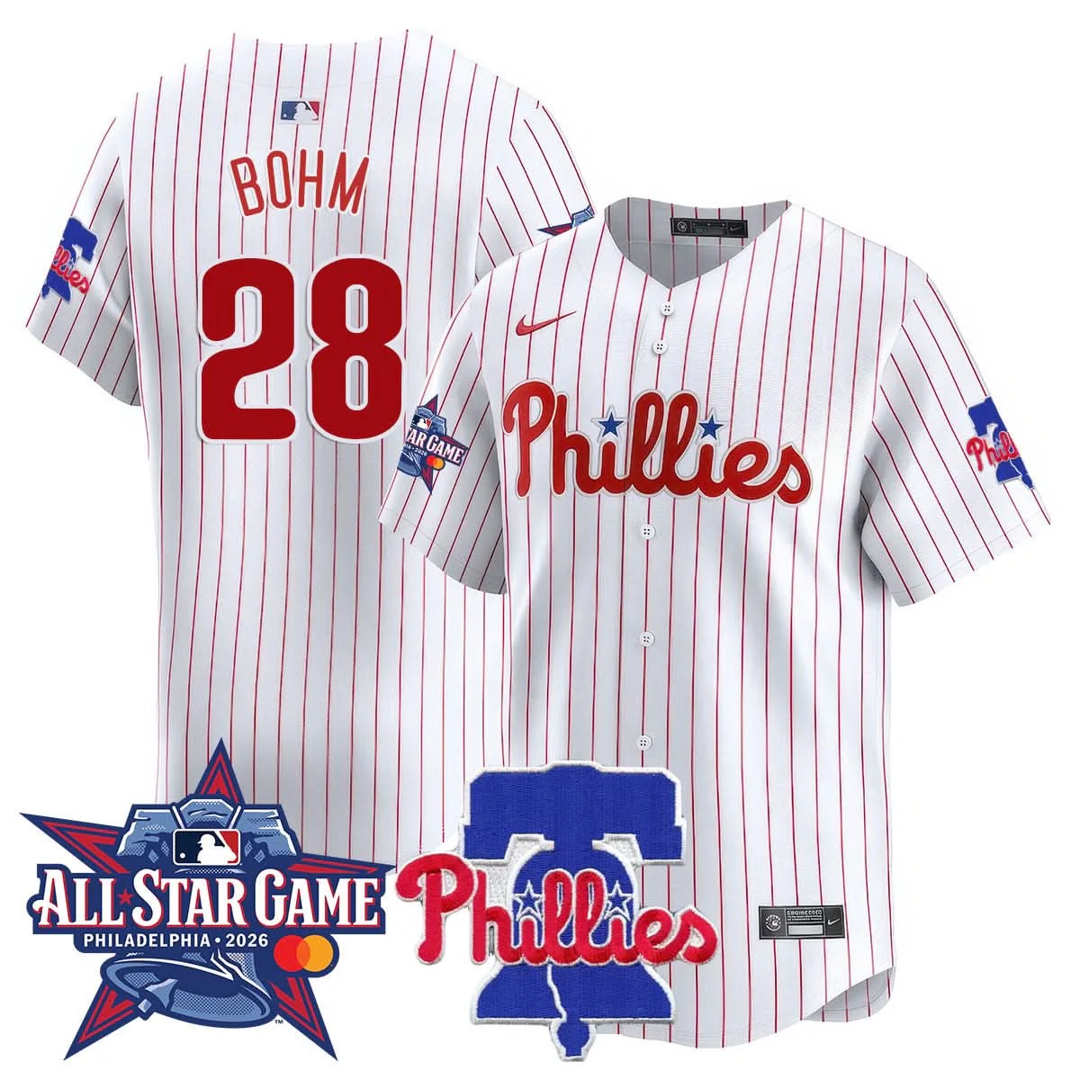 Philadelphia Phillies 2026 MLB All-Star Jersey - All Stitched - Limited Jersey | MLB Jersey Philadelphia Phillies 2026 MLB All-Star Jersey - All Stitched - Limited Jersey | MLB Jersey