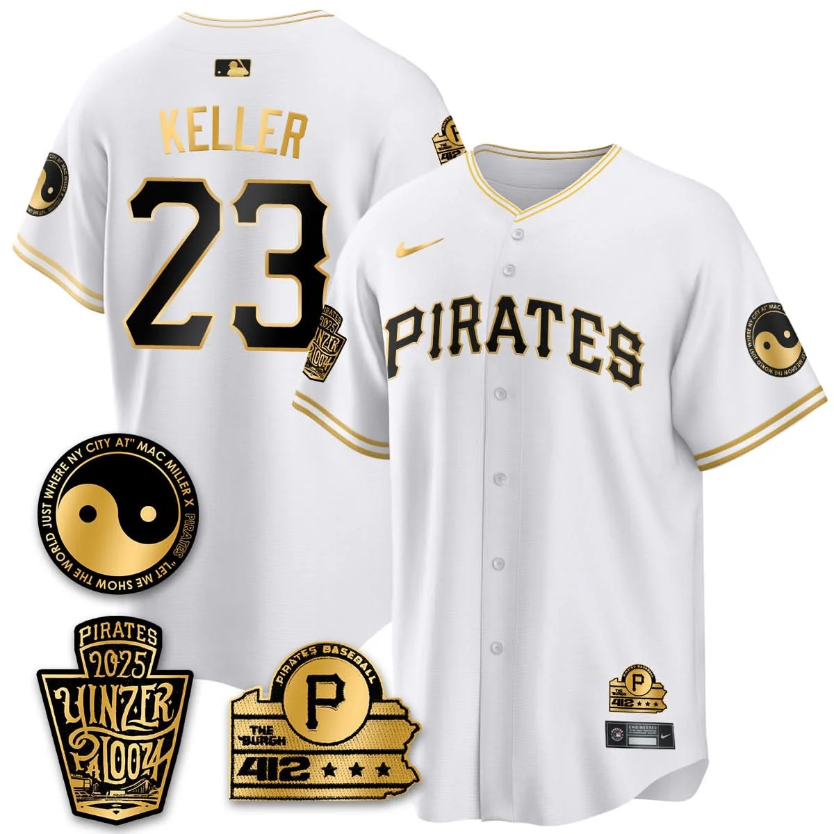 Pittsburgh Pirates Yinzerpalooza 2025 Limited Jersey - All Stitched - Limited Jersey | MLB Jersey Pittsburgh Pirates Yinzerpalooza 2025 Limited Jersey - All Stitched - Limited Jersey | MLB Jersey