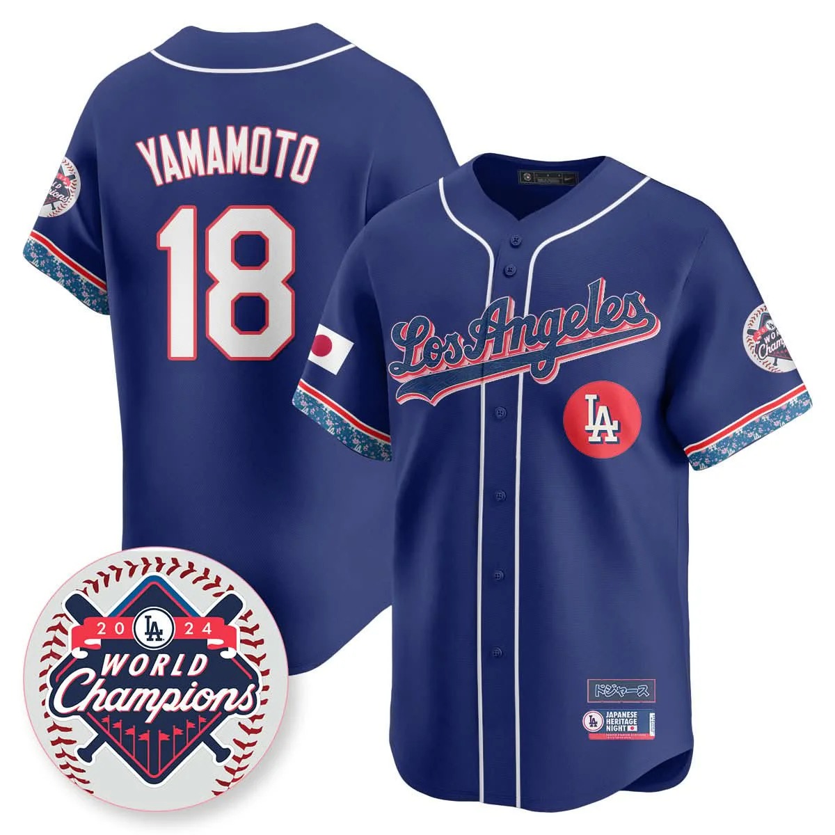 Los Angeles Dodgers Japanese Heritage Night Jersey - All Stitched - Limited Jersey | MLB Jersey Los Angeles Dodgers Japanese Heritage Night Jersey - All Stitched - Limited Jersey | MLB Jersey