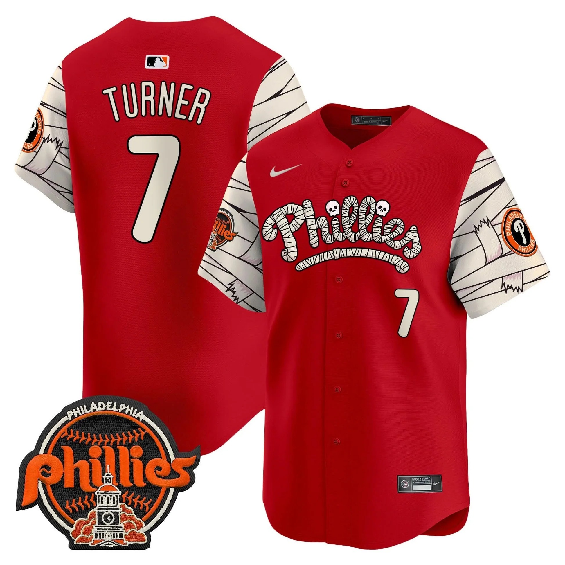 Phillies Halloween Vapor Premier Limited Jersey V2 - All Stitched - Limited Jersey | MLB Jersey Phillies Halloween Vapor Premier Limited Jersey V2 - All Stitched - Limited Jersey | MLB Jersey