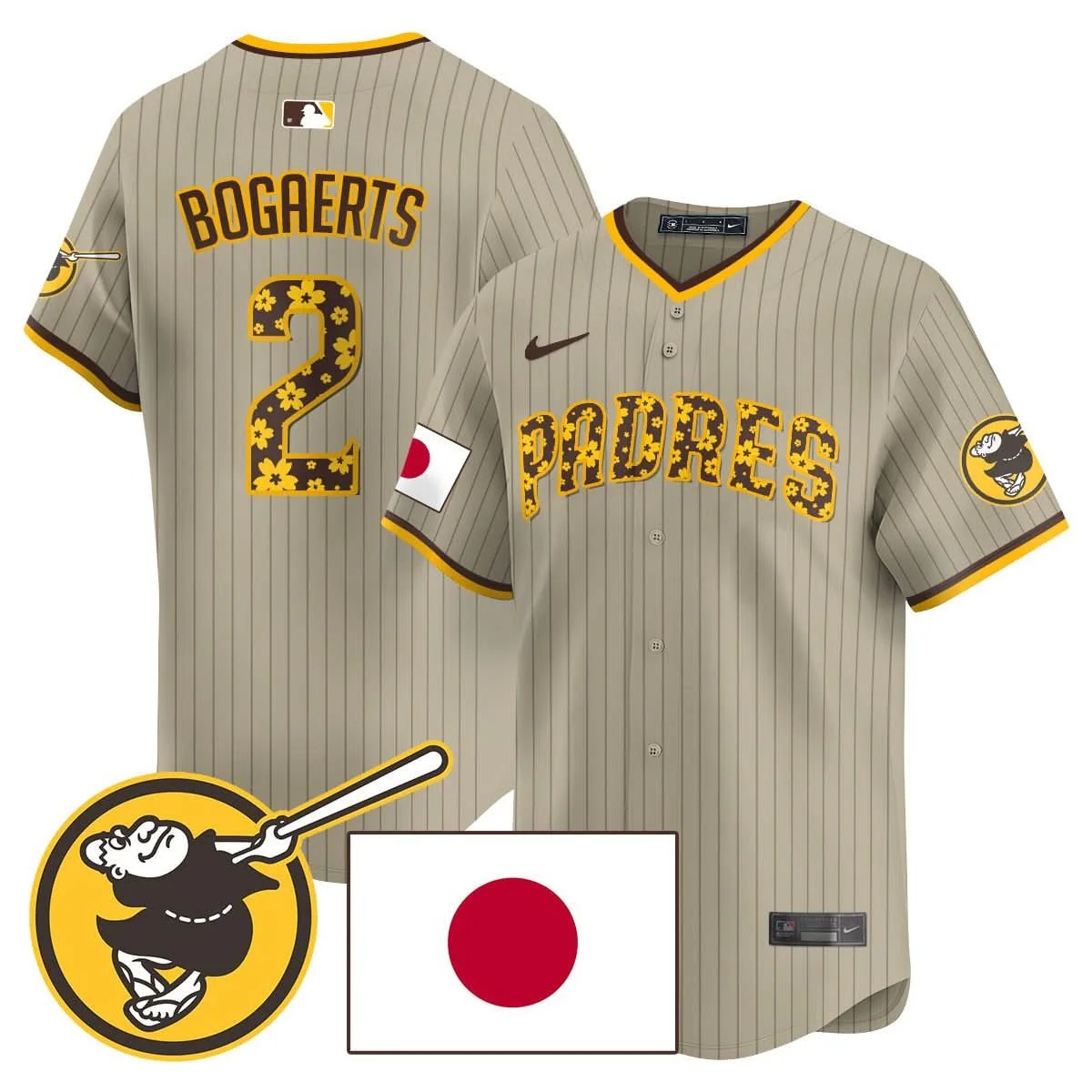 San Diego Padres Japanese Heritage Jersey - All Stitched - Limited Jersey | MLB Jersey San Diego Padres Japanese Heritage Jersey - All Stitched - Limited Jersey | MLB Jersey