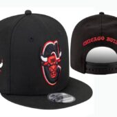 New Era Chicago Bulls NBA Back Half Snapback Hat - Limited Hat | NBA HAT