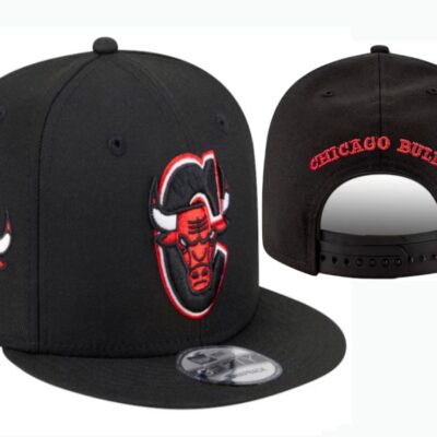 New Era Chicago Bulls NBA Back Half Snapback Hat - Limited Hat | NBA HAT