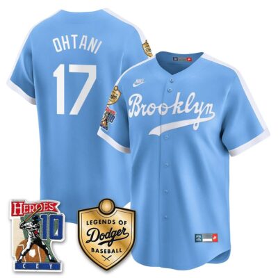 Los Angeles Dodgers "Legends Of Dodgers Baseball" Jersey - All Stitched - Limited Jersey | MLB Jersey