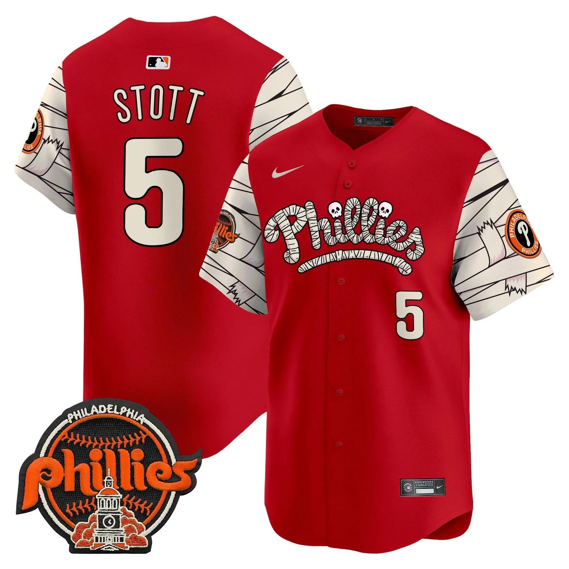 Phillies Halloween Vapor Premier Limited Jersey V2 - All Stitched - Limited Jersey | MLB Jersey Phillies Halloween Vapor Premier Limited Jersey V2 - All Stitched - Limited Jersey | MLB Jersey