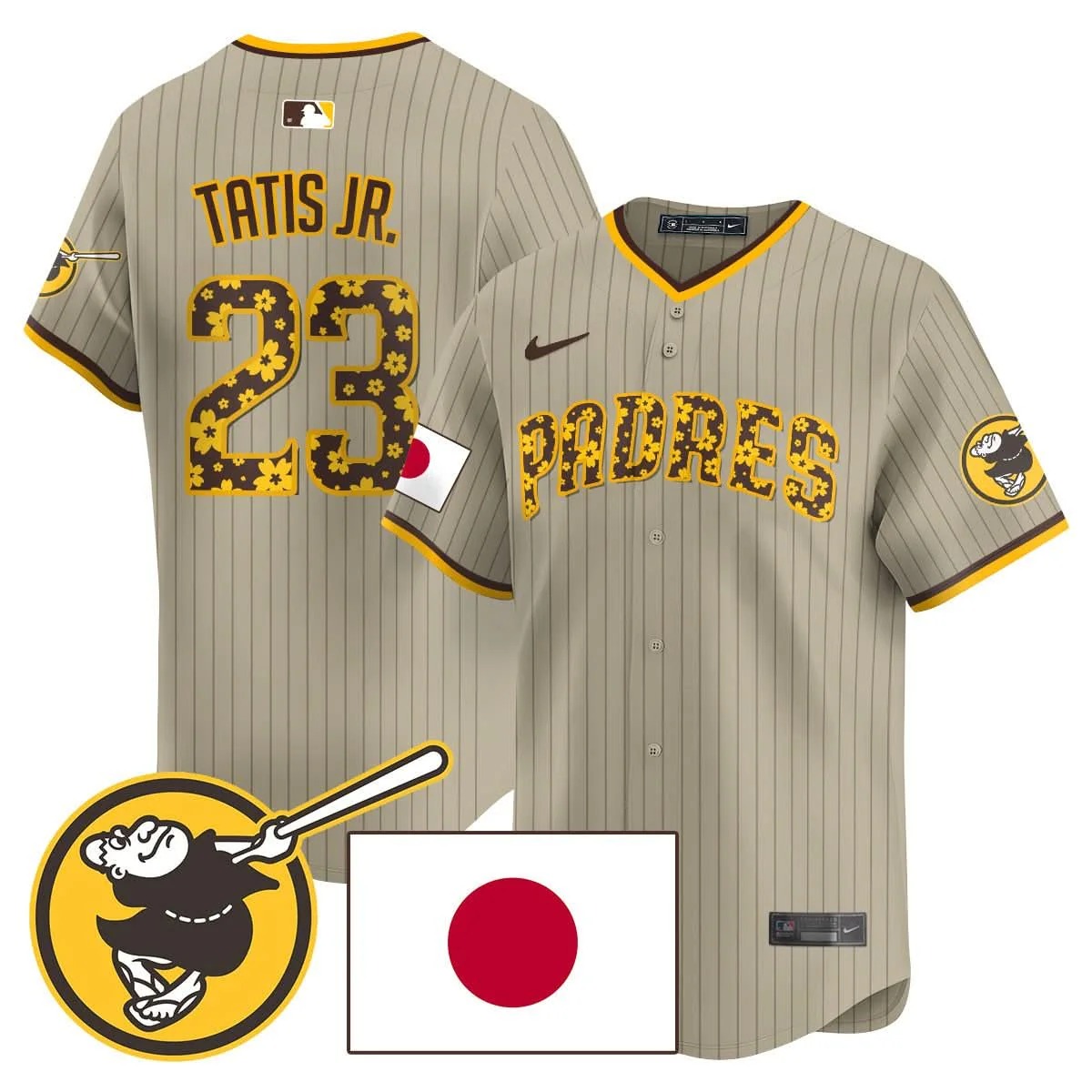 San Diego Padres Japanese Heritage Jersey - All Stitched - Limited Jersey | MLB Jersey San Diego Padres Japanese Heritage Jersey - All Stitched - Limited Jersey | MLB Jersey