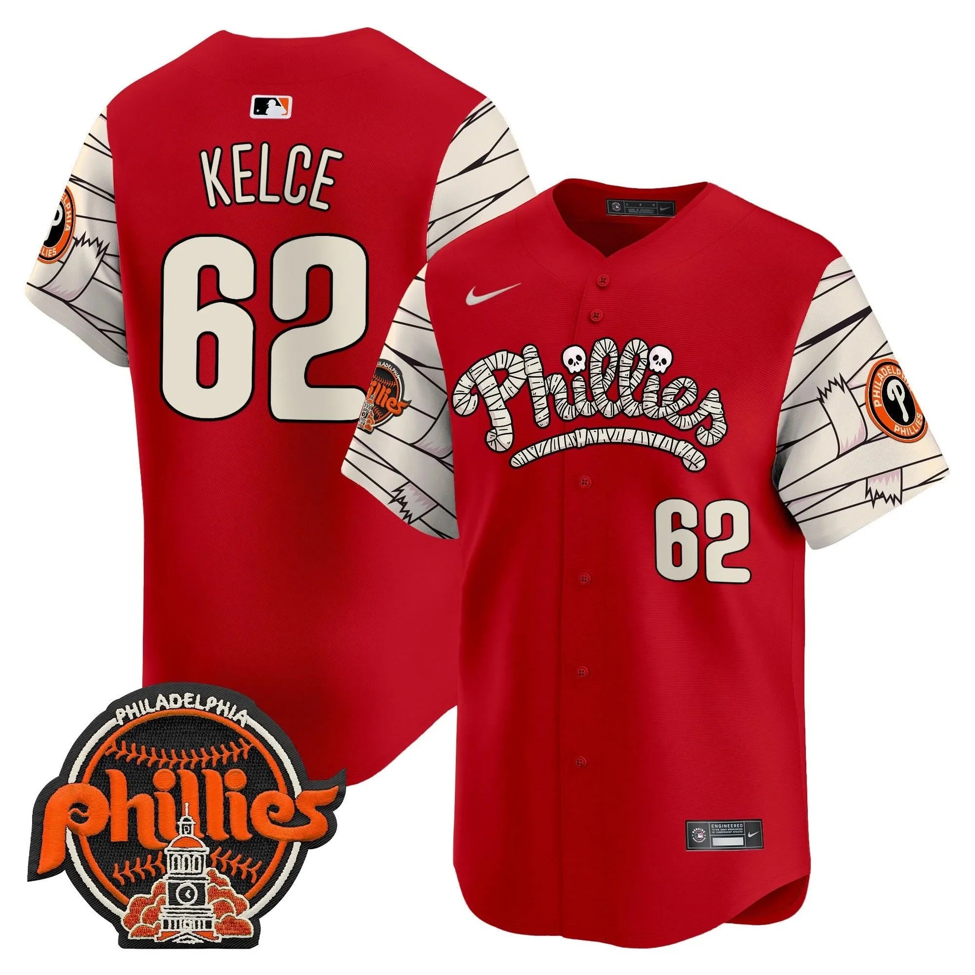 Phillies Halloween Vapor Premier Limited Jersey V2 - All Stitched - Limited Jersey | MLB Jersey Phillies Halloween Vapor Premier Limited Jersey V2 - All Stitched - Limited Jersey | MLB Jersey