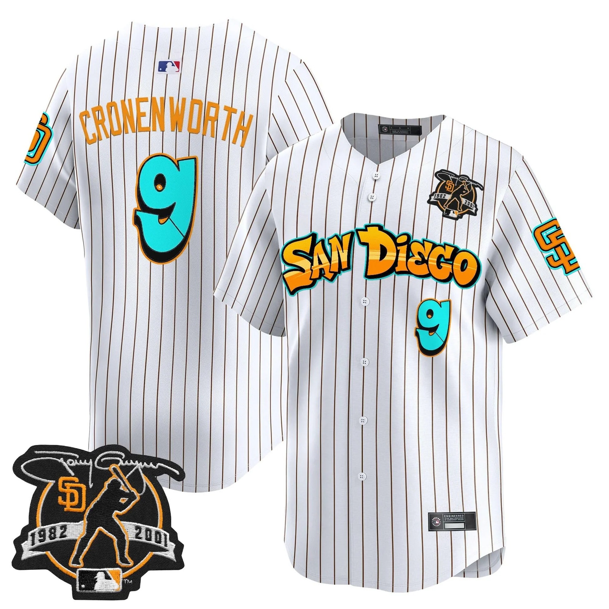 San Diego Padres 'Graffiti Barrio Edition' Vapor Premier Limited Jersey - All Stitched - Limited Jersey | MLB Jersey San Diego Padres 'Graffiti Barrio Edition' Vapor Premier Limited Jersey - All Stitched - Limited Jersey | MLB Jersey