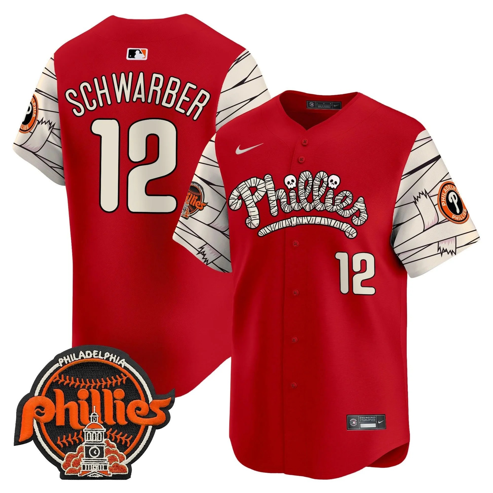 Phillies Halloween Vapor Premier Limited Jersey V2 - All Stitched - Limited Jersey | MLB Jersey Phillies Halloween Vapor Premier Limited Jersey V2 - All Stitched - Limited Jersey | MLB Jersey