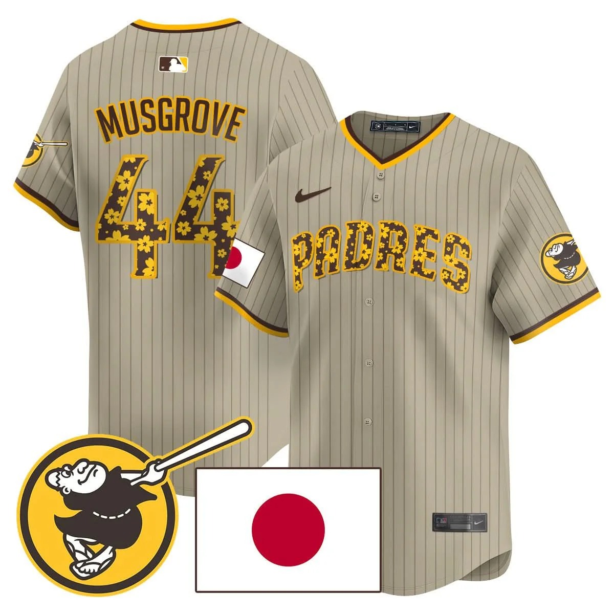 San Diego Padres Japanese Heritage Jersey - All Stitched - Limited Jersey | MLB Jersey San Diego Padres Japanese Heritage Jersey - All Stitched - Limited Jersey | MLB Jersey