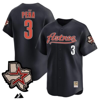 Houston Astros Throwback Jersey - All Stitched - Limited Jersey | MLB Jersey