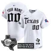 Texas Rangers 'Gothic Frontier Edition' Vapor Premier Limited Custom Jersey - All Stitched - Limited Jersey | MLB Jersey