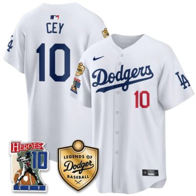 Los Angeles Dodgers "Legends Of Dodgers Baseball" Jersey - All Stitched - Limited Jersey | MLB Jersey