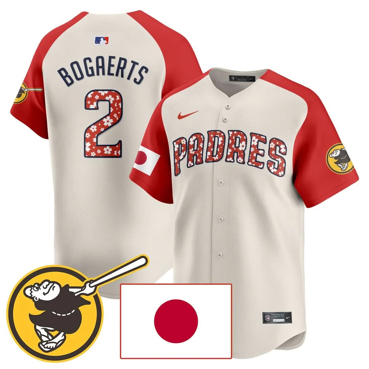 San Diego Padres Japanese Heritage Jersey - All Stitched - Limited Jersey | MLB Jersey San Diego Padres Japanese Heritage Jersey - All Stitched - Limited Jersey | MLB Jersey
