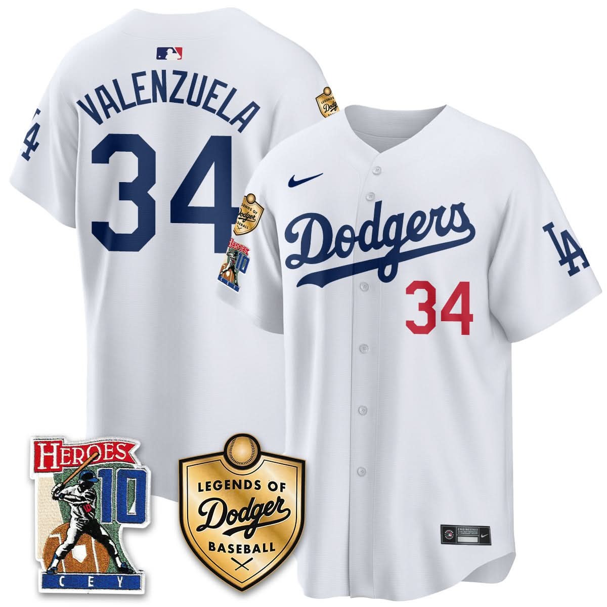 Los Angeles Dodgers "Legends Of Dodgers Baseball" Jersey - All Stitched - Limited Jersey | MLB Jersey Los Angeles Dodgers "Legends Of Dodgers Baseball" Jersey - All Stitched - Limited Jersey | MLB Jersey