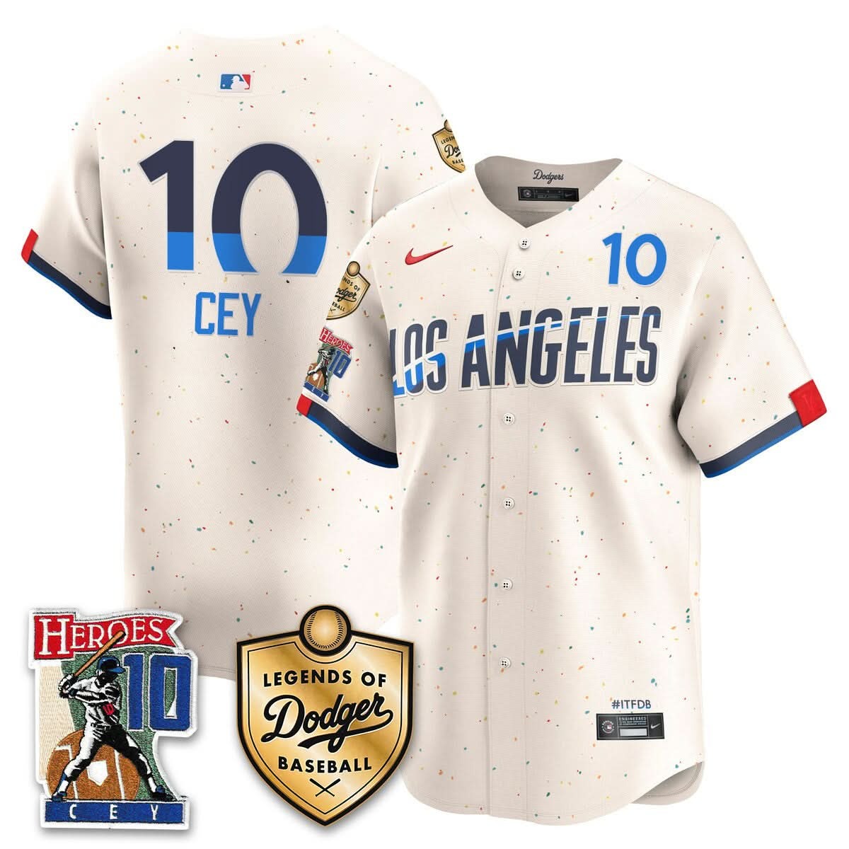 Los Angeles Dodgers "Legends Of Dodgers Baseball" Jersey - All Stitched - Limited Jersey | MLB Jersey Los Angeles Dodgers "Legends Of Dodgers Baseball" Jersey - All Stitched - Limited Jersey | MLB Jersey