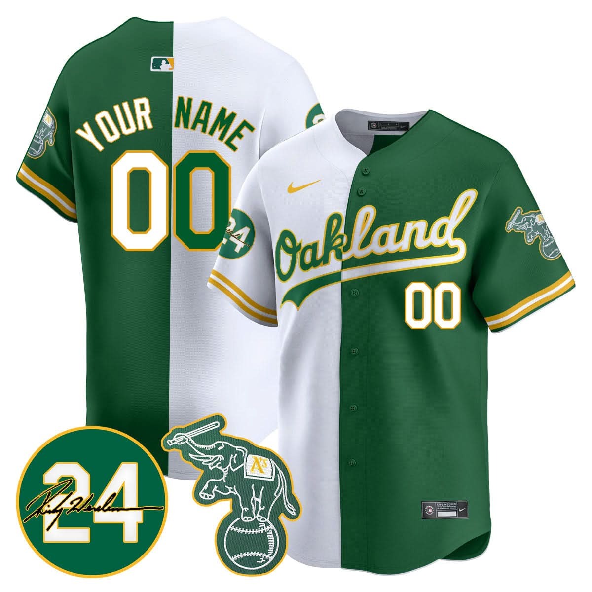 Oakland Athletics 2024 Ricky Henderson Memorial Custom Jersey - All Stitched - Limited Jersey | MLB Jersey Oakland Athletics 2024 Ricky Henderson Memorial Custom Jersey - All Stitched - Limited Jersey | MLB Jersey