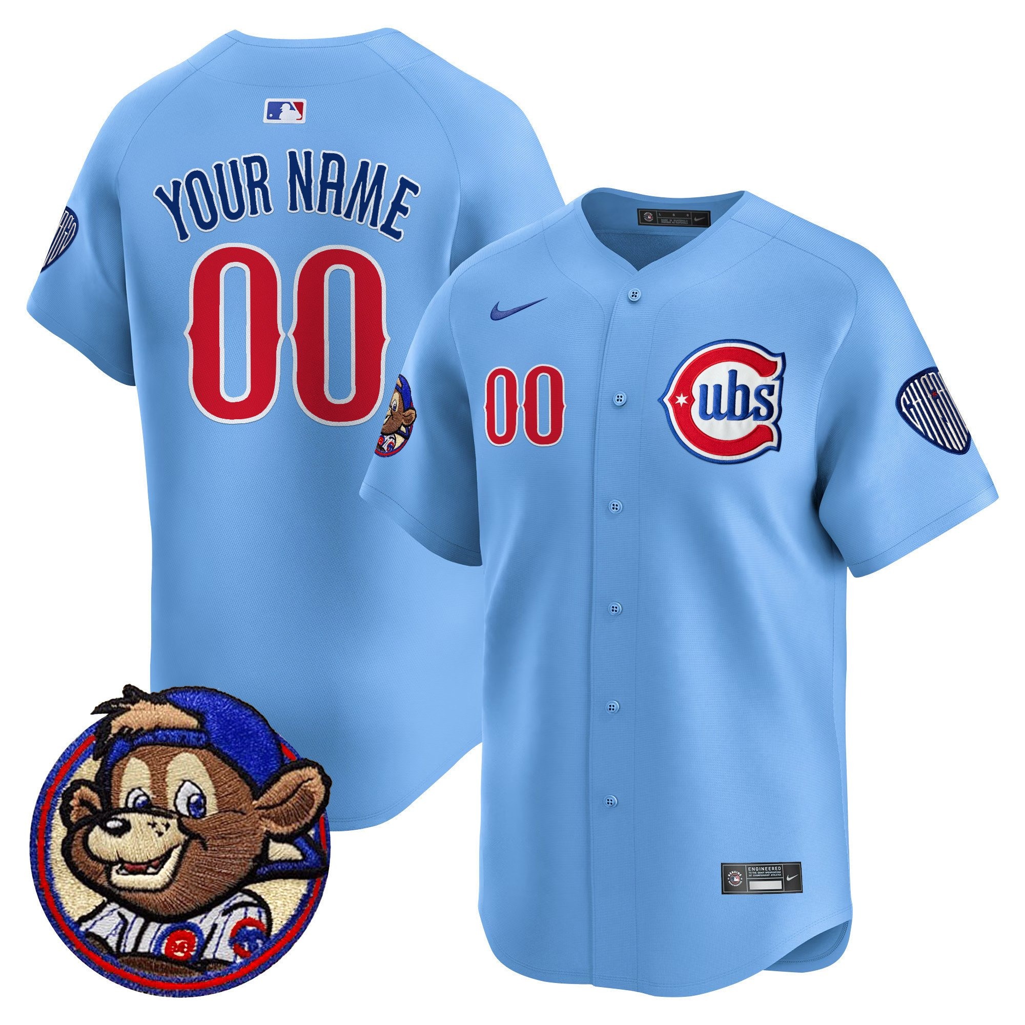 Chicago Cubs Clark Patch Vapor Premier Limited Custom Jersey - All Stitched - Limited Jersey | MLB Jersey Chicago Cubs Clark Patch Vapor Premier Limited Custom Jersey - All Stitched - Limited Jersey | MLB Jersey