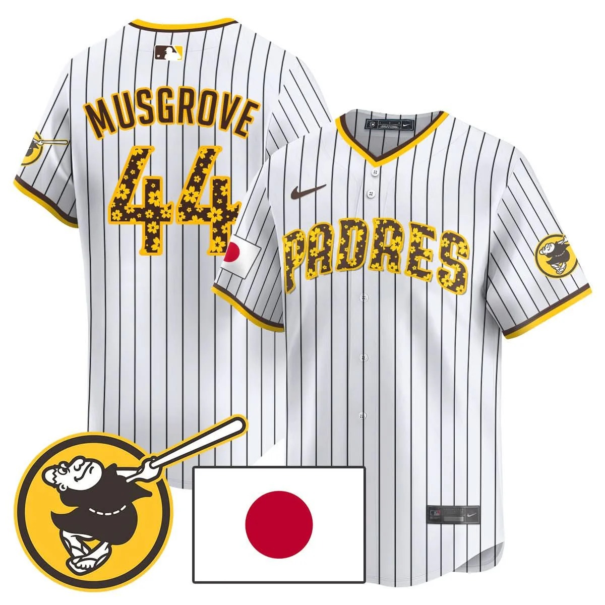 San Diego Padres Japanese Heritage Jersey - All Stitched - Limited Jersey | MLB Jersey San Diego Padres Japanese Heritage Jersey - All Stitched - Limited Jersey | MLB Jersey