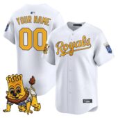 Kansas City Royals Sluggerrr Patch Vapor Premier Limited Custom Jersey - All Stitched - Limited Jersey | MLB Jersey