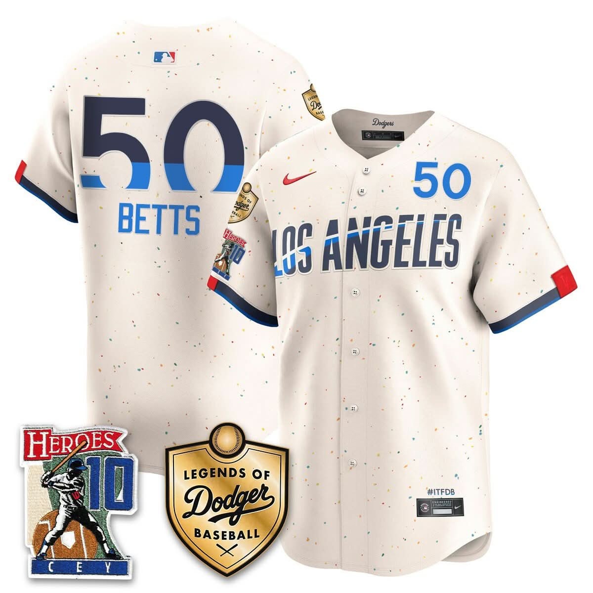 Los Angeles Dodgers "Legends Of Dodgers Baseball" Jersey - All Stitched - Limited Jersey | MLB Jersey Los Angeles Dodgers "Legends Of Dodgers Baseball" Jersey - All Stitched - Limited Jersey | MLB Jersey