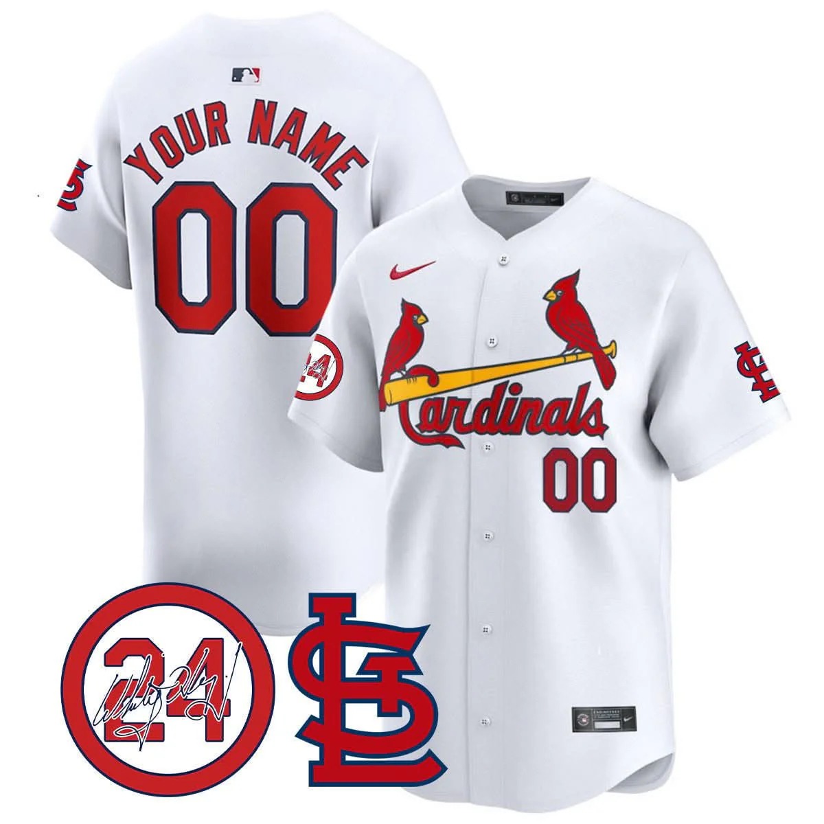 St. Louis Cardinals Memorial Vapor Premier Limited Custom Jersey - All Stitched - Limited Jersey | MLB Jersey St. Louis Cardinals Memorial Vapor Premier Limited Custom Jersey - All Stitched - Limited Jersey | MLB Jersey