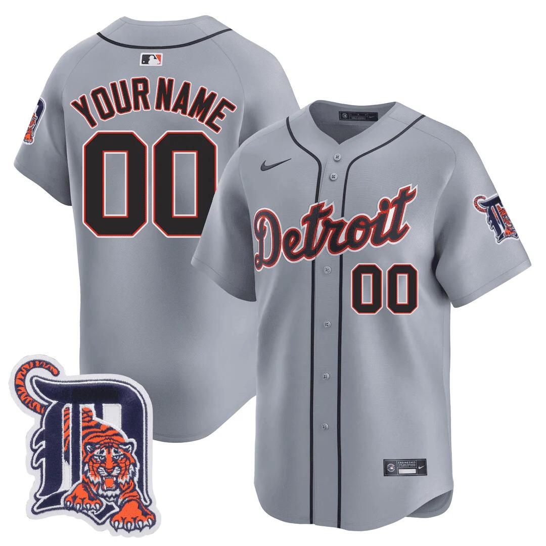 Detroit Tigers Custom Jersey All Stitched - Limited Jersey | MLB Jersey Detroit Tigers Custom Jersey All Stitched - Limited Jersey | MLB Jersey