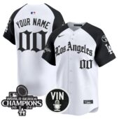 Dodgers 2025 LA Gothic Style Vapor Premier Limited Custom Jersey - All Stitched - Limited Jersey | MLB Jersey