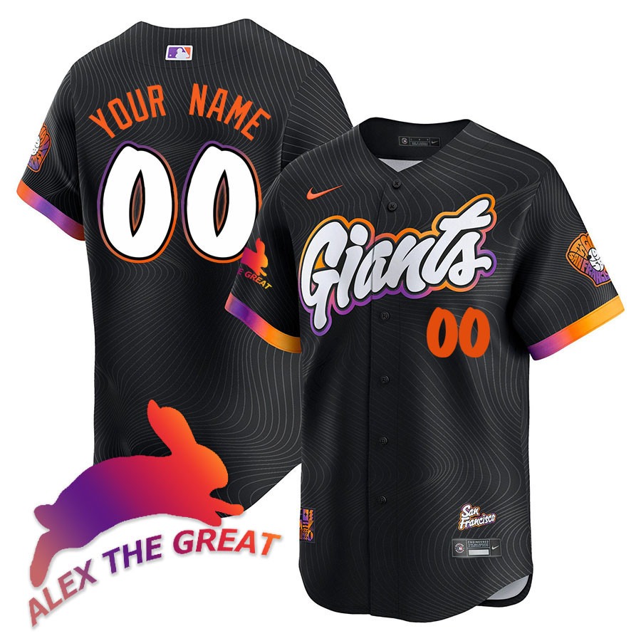 Custom San Francisco Giants "Alex the Great" Rabbit Memories 2025 Jersey - All Stitched - Limited Jersey | MLB Jersey Custom San Francisco Giants "Alex the Great" Rabbit Memories 2025 Jersey - All Stitched - Limited Jersey | MLB Jersey