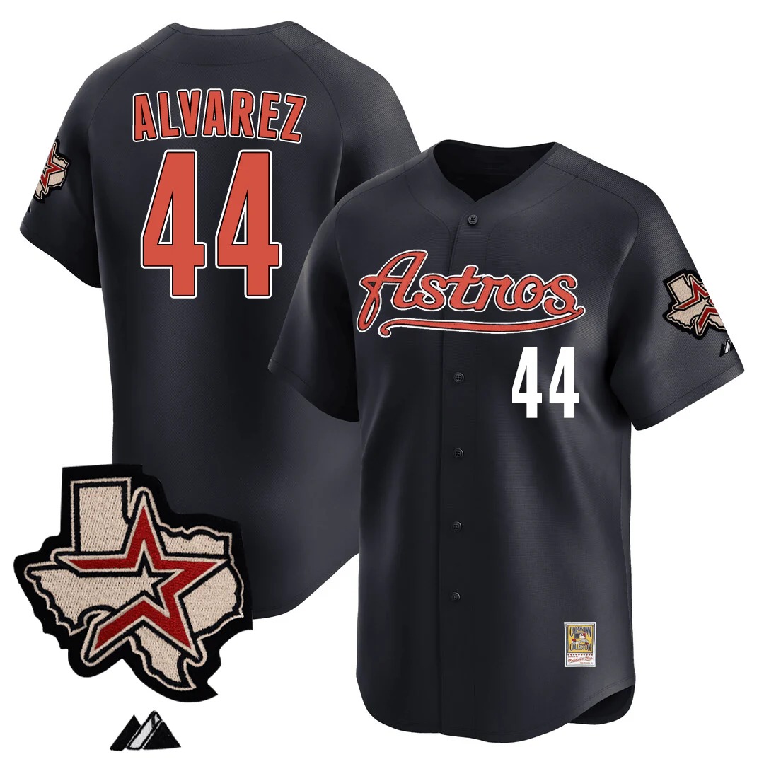 Houston Astros Throwback Jersey - All Stitched - Limited Jersey | MLB Jersey Houston Astros Throwback Jersey - All Stitched - Limited Jersey | MLB Jersey