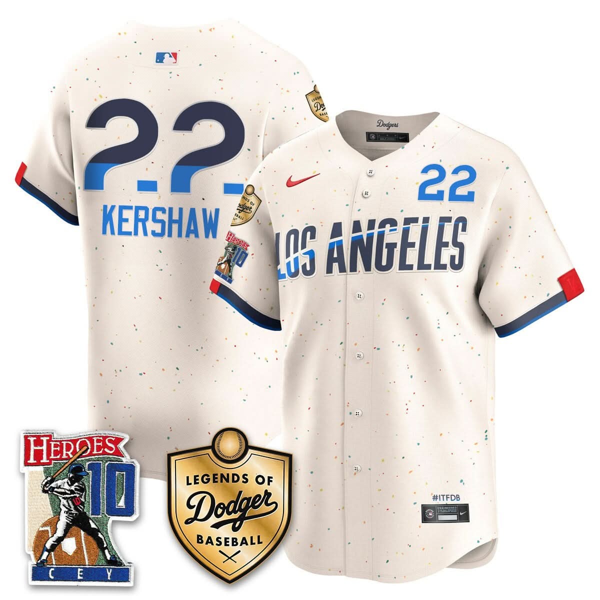 Los Angeles Dodgers "Legends Of Dodgers Baseball" Jersey - All Stitched - Limited Jersey | MLB Jersey Los Angeles Dodgers "Legends Of Dodgers Baseball" Jersey - All Stitched - Limited Jersey | MLB Jersey