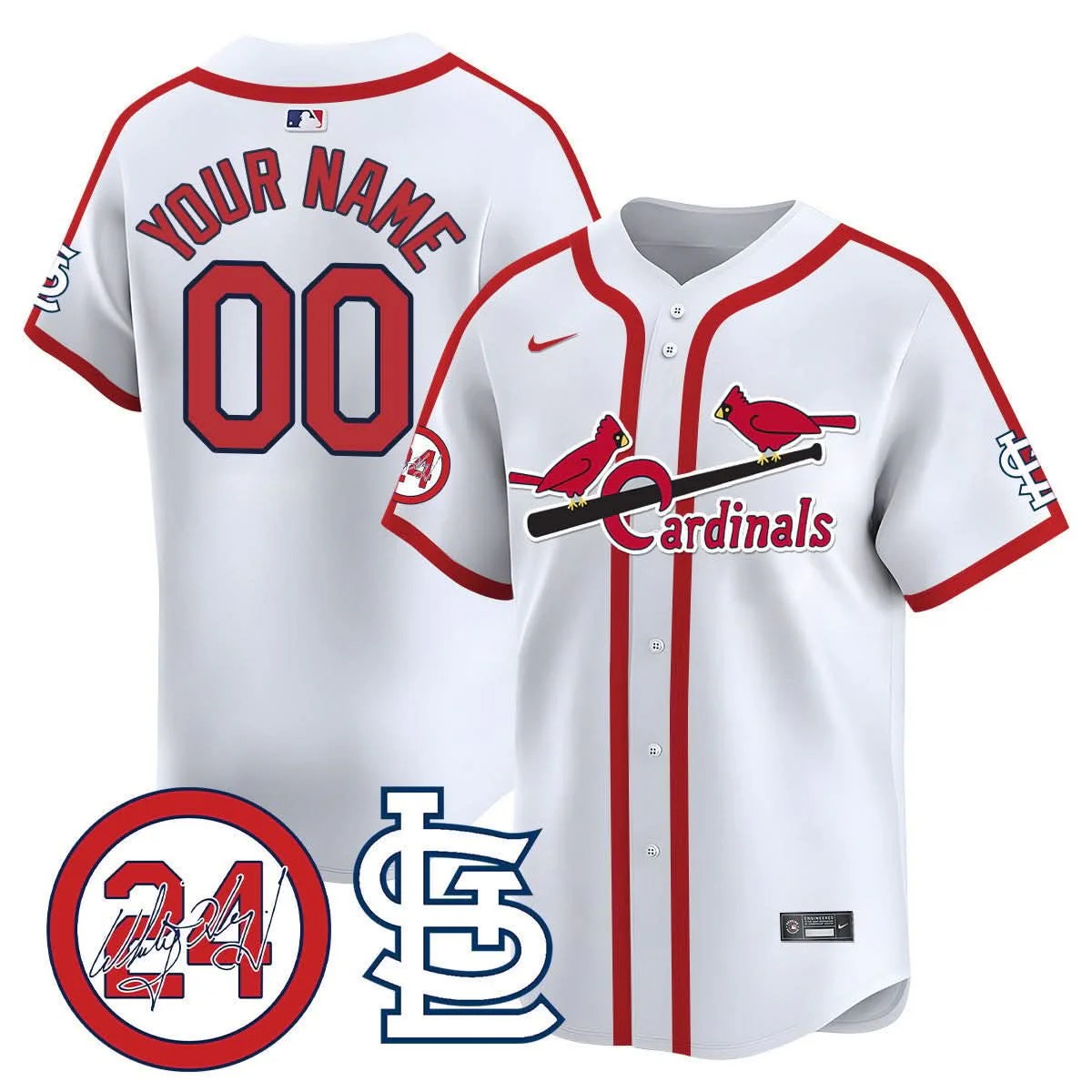 St. Louis Cardinals Memorial Vapor Premier Limited Custom Jersey - All Stitched - Limited Jersey | MLB Jersey St. Louis Cardinals Memorial Vapor Premier Limited Custom Jersey - All Stitched - Limited Jersey | MLB Jersey