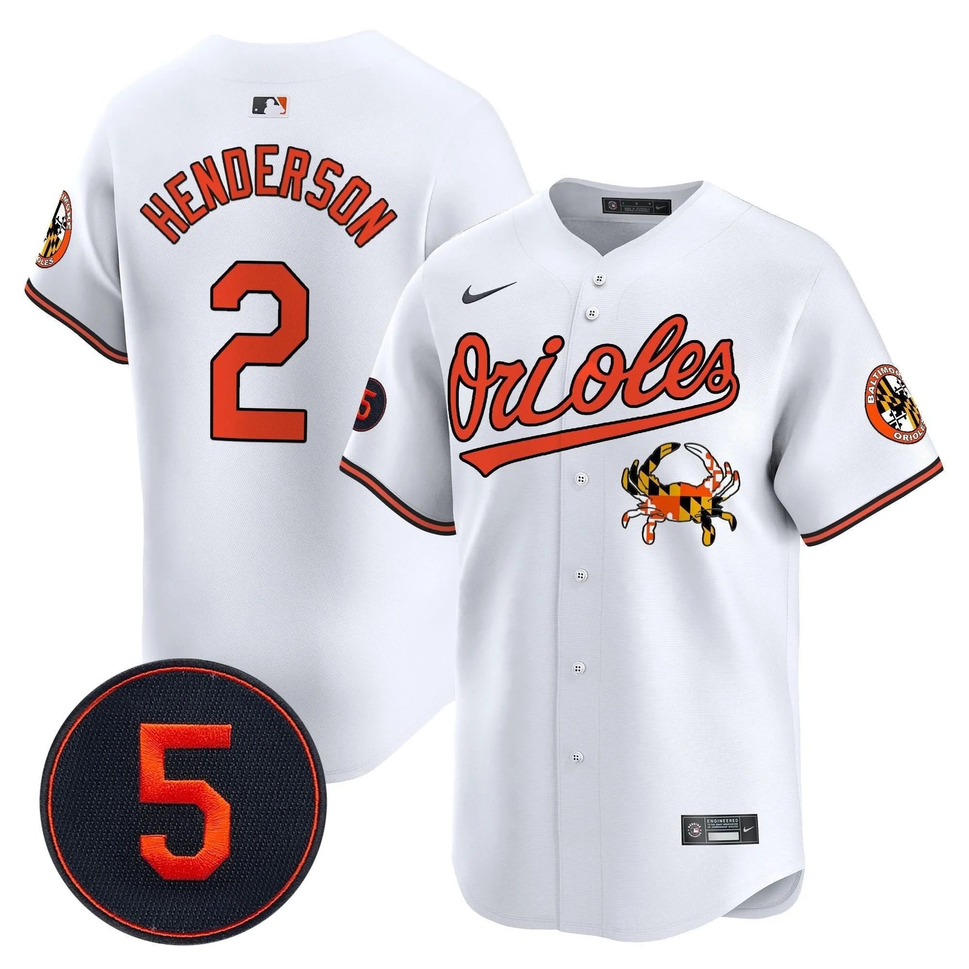 Baltimore Orioles Robinson Patch Vapor Premier Limited Jersey V9 - All Stitched - Limited Jersey | MLB Jersey Baltimore Orioles Robinson Patch Vapor Premier Limited Jersey V9 - All Stitched - Limited Jersey | MLB Jersey