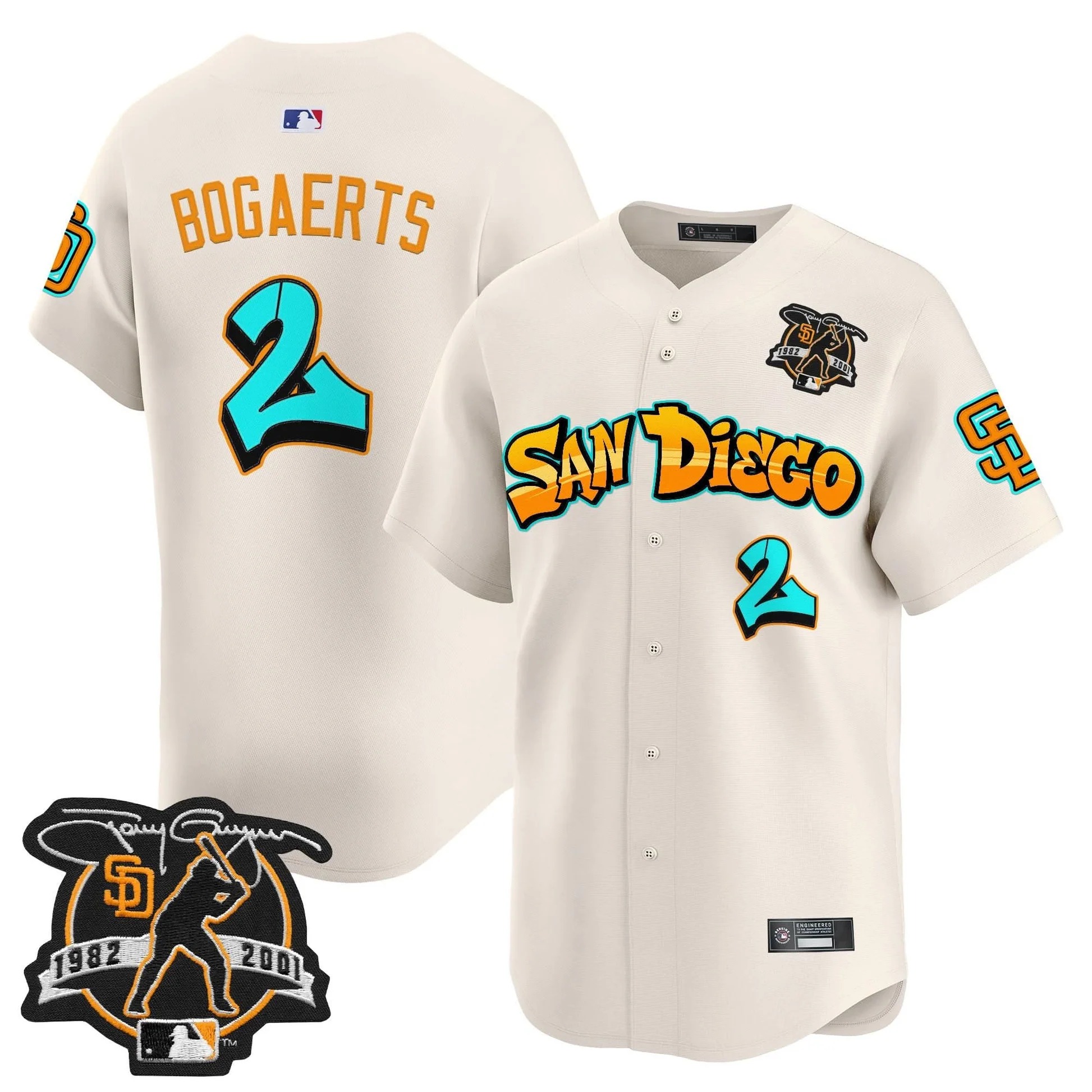 San Diego Padres 'Graffiti Barrio Edition' Vapor Premier Limited Jersey - All Stitched - Limited Jersey | MLB Jersey San Diego Padres 'Graffiti Barrio Edition' Vapor Premier Limited Jersey - All Stitched - Limited Jersey | MLB Jersey