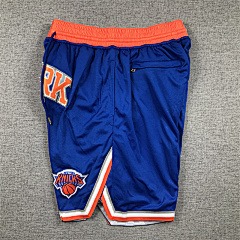 NBA New York Knicks White Association Edition Swingman Blue Shorts - Limited Shorts | NBA Shorts NBA New York Knicks White Association Edition Swingman Blue Shorts - Limited Shorts | NBA Shorts
