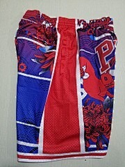 NBA Philadelphia 76ers Shorts Year of the Rabbit Edition Basketball Shorts - Limited Shorts | NBA Shorts NBA Philadelphia 76ers Shorts Year of the Rabbit Edition Basketball Shorts - Limited Shorts | NBA Shorts