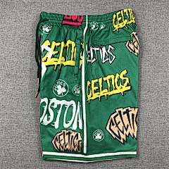 Boston Celtics Graffiti Fashion Shorts - Limited Shorts | NBA Shorts Boston Celtics Graffiti Fashion Shorts - Limited Shorts | NBA Shorts