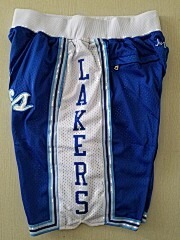 Authentic Mitchell & Ness Just Don Los Angeles Lakers Blue Shorts - Limited Shorts | NBA Shorts Authentic Mitchell & Ness Just Don Los Angeles Lakers Blue Shorts - Limited Shorts | NBA Shorts