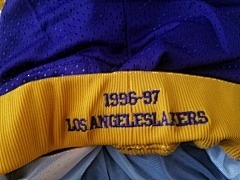 NBA Mitchell & Ness Just Don 7 inch Los Angeles Lakers 1996-97 Basketball Team Shorts - Limited Shorts | NBA Shorts NBA Mitchell & Ness Just Don 7 inch Los Angeles Lakers 1996-97 Basketball Team Shorts - Limited Shorts | NBA Shorts