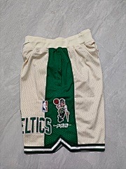 NBA Swingman Boston Celtics White Shorts  - Limited Shorts | NBA Shorts NBA Swingman Boston Celtics White Shorts  - Limited Shorts | NBA Shorts